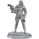 Wizkids Deep Cuts Unpainted Miniatures: Female Human Rogue (Wave 20)