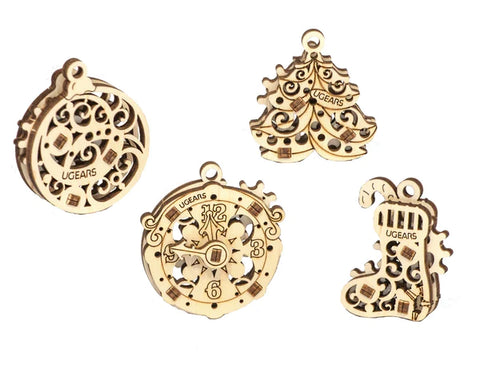 UGears U-Fidgets Happy New Gear (4 pcs)