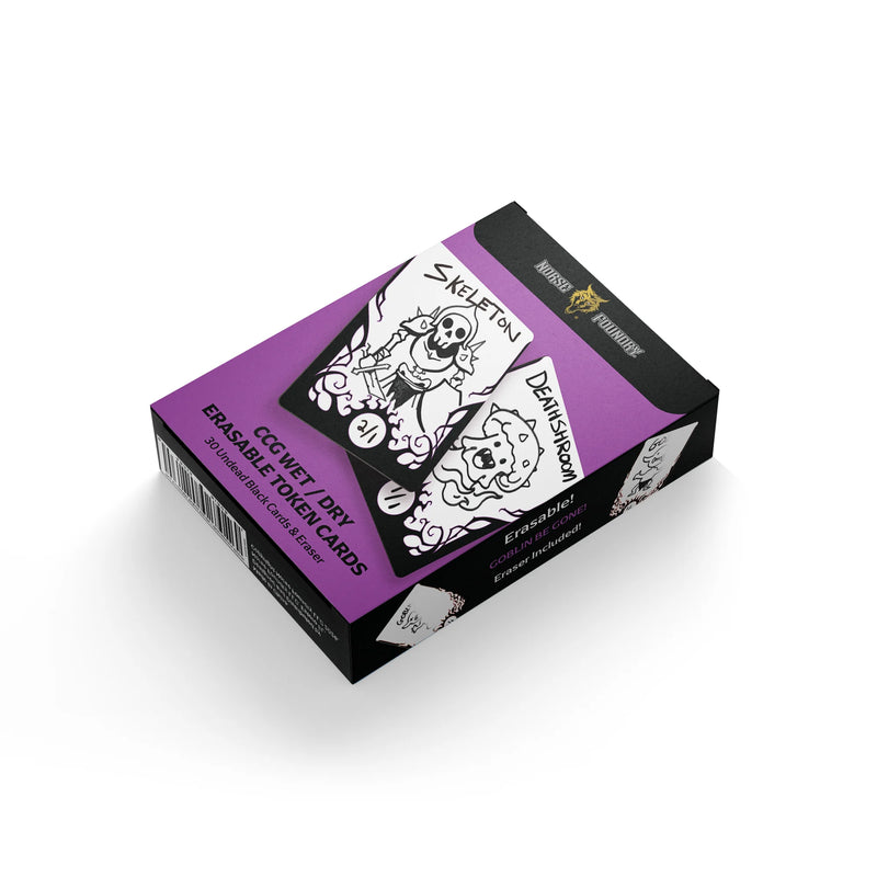Dry Erasable CCG Token Cards