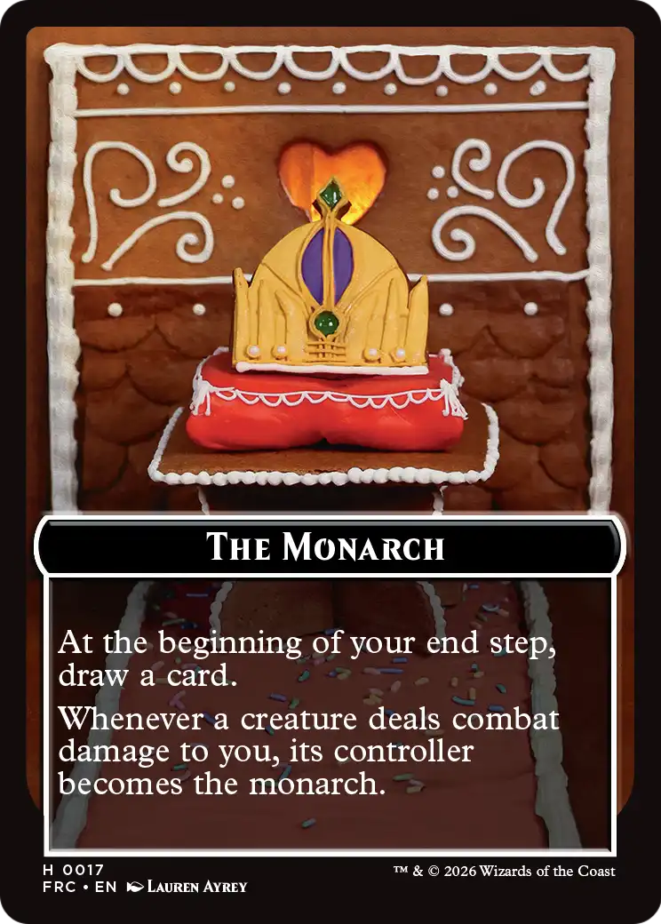 Citizen // The Monarch Double-Sided Token [Reality Fracture Commander Tokens]