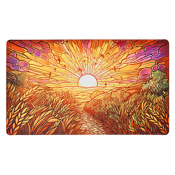 Playmat: Stained Glass- Golden Plains