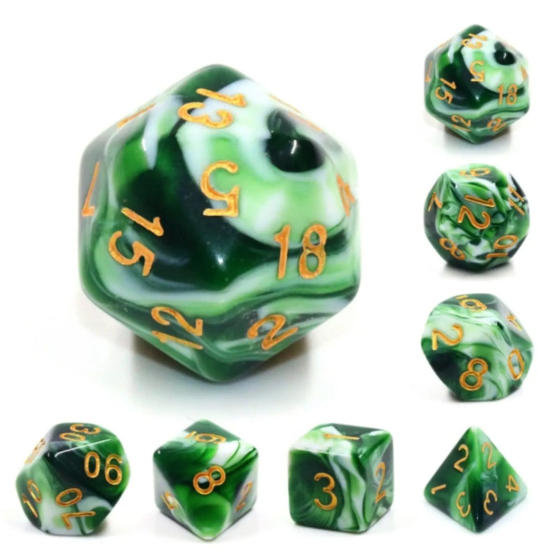 Jadeite Rpg Dice Set