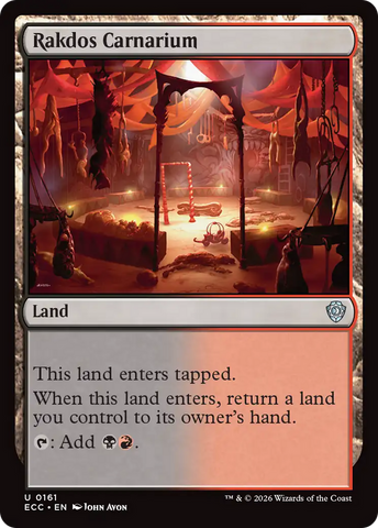 Rakdos Carnarium [Lorwyn Eclipsed Commander]
