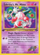 Sabrina's Mr. Mime (59/132) [Gym Challenge 1st Edition]
