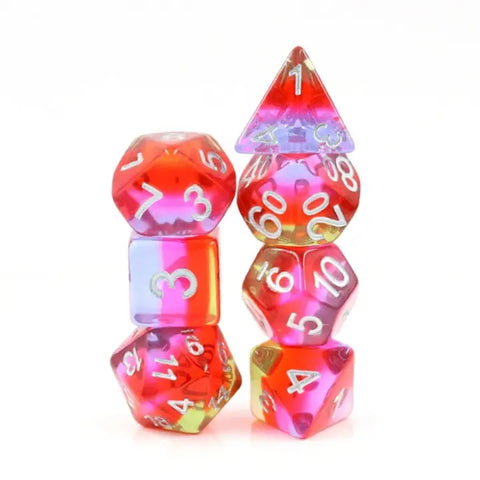Pomegranate Blossom Rpg Dice Set