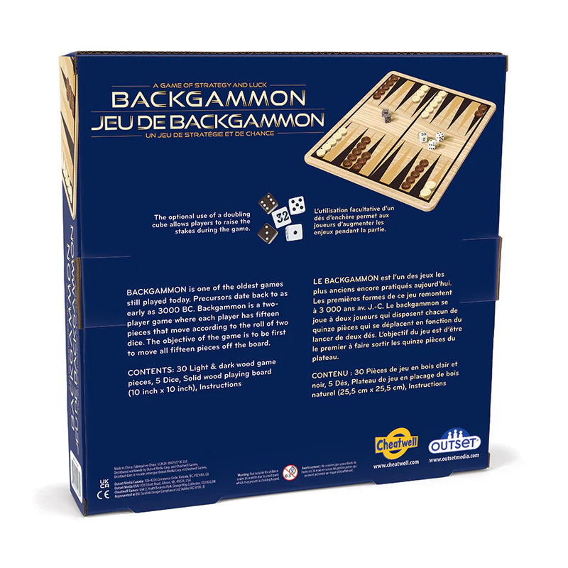 Backgammon - Jeu de Backgammon
