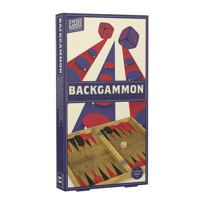 Wooden Games Workshop Backgammon