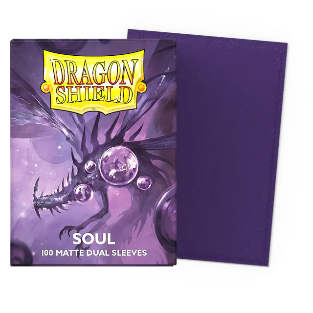 Dragon Shield Matte Dual Sleeve -  Soul ‘Anima Inanis’ 100ct