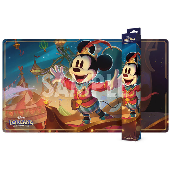 Playmat: Disney Lorcana- Whispers in the Well- Mickey Mouse, Brave Little Prince