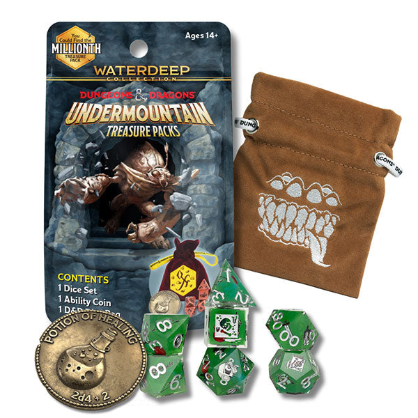 Undermountain Treasure Pack Dice Set