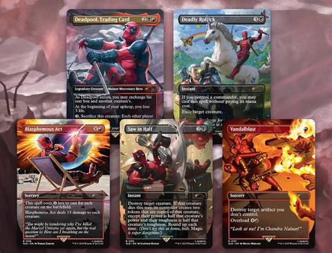 MTG Secret Lair x Marvel's Deadpool Nonfoil Set
