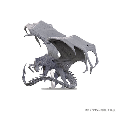 D&D Nolzur's Marvelous Miniatures: Unpainted Minis- Adult Black Dragon