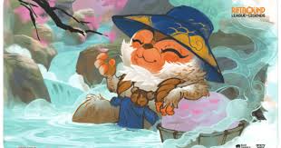 Riftbound- Spiritforged Playmat: Spirit Blossom Teemo