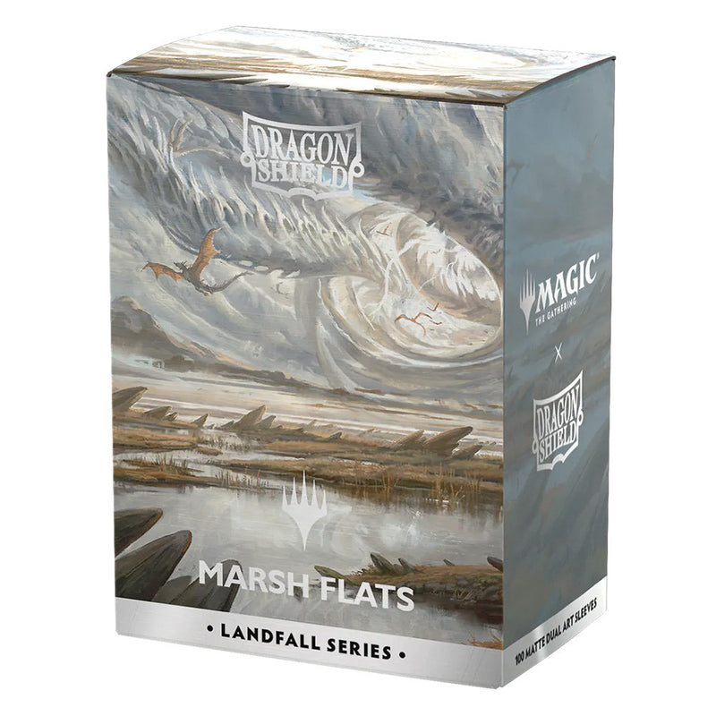 Dragon Shield: MTG Legendary Series " Marsh Flats" - Matte Dual Art Card Sleeves (100)