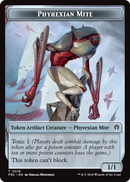 Kobolds of Kher Keep // Phyrexian Mite Double-Sided Token [Reality Fracture Commander Tokens]