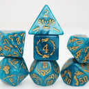 Drake's Flight: Cobalt Rpg Dice Set