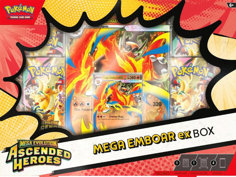 Pokemon: Mega Embroar ex Box