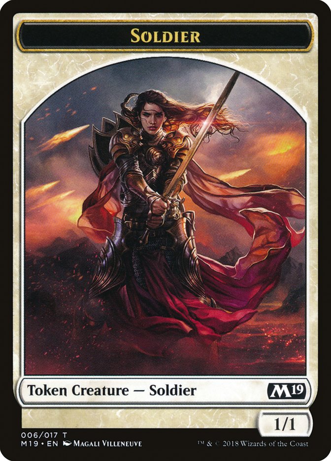 Soldier Token [Core Set 2019 Tokens]