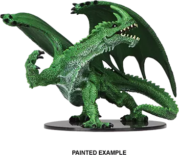 Pathfinder Battle Deep Cuts Miniature Gargantuan Green Dragon