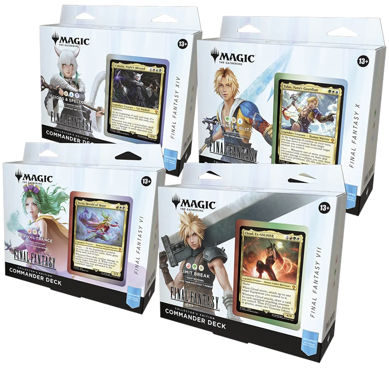 MTG: Universes Beyond- Final Fantasy Collector Commander Decks