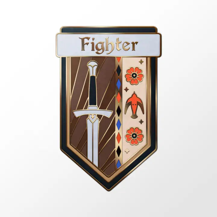 Class Pin - Fighter