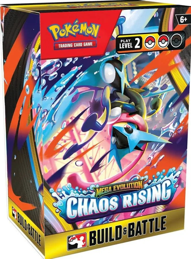 Pokemon Mega Evolution Chaos Rising Build & Battle Box