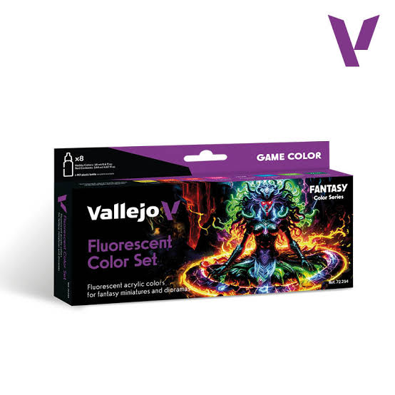 Game Color Set: Fluorescent Color Set (8)
