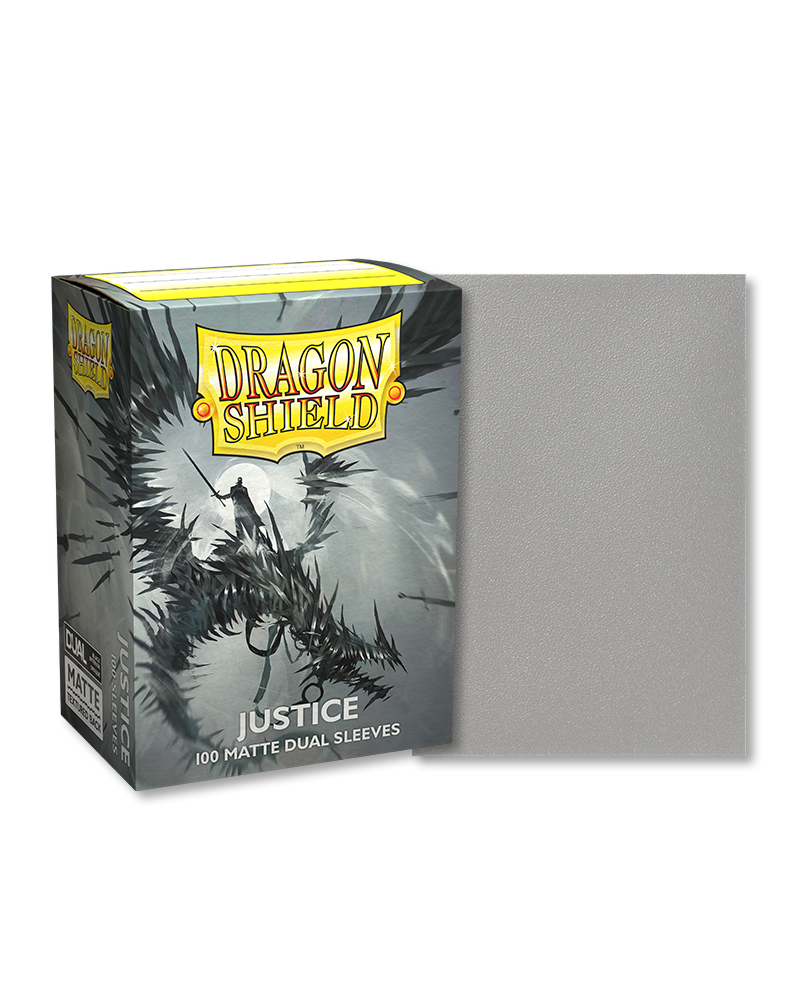 Dragon Shield Matte Dual Sleeve - Justice ‘Anima Gladius’ 100ct