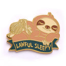 Alternative Alignments Enamel Pin