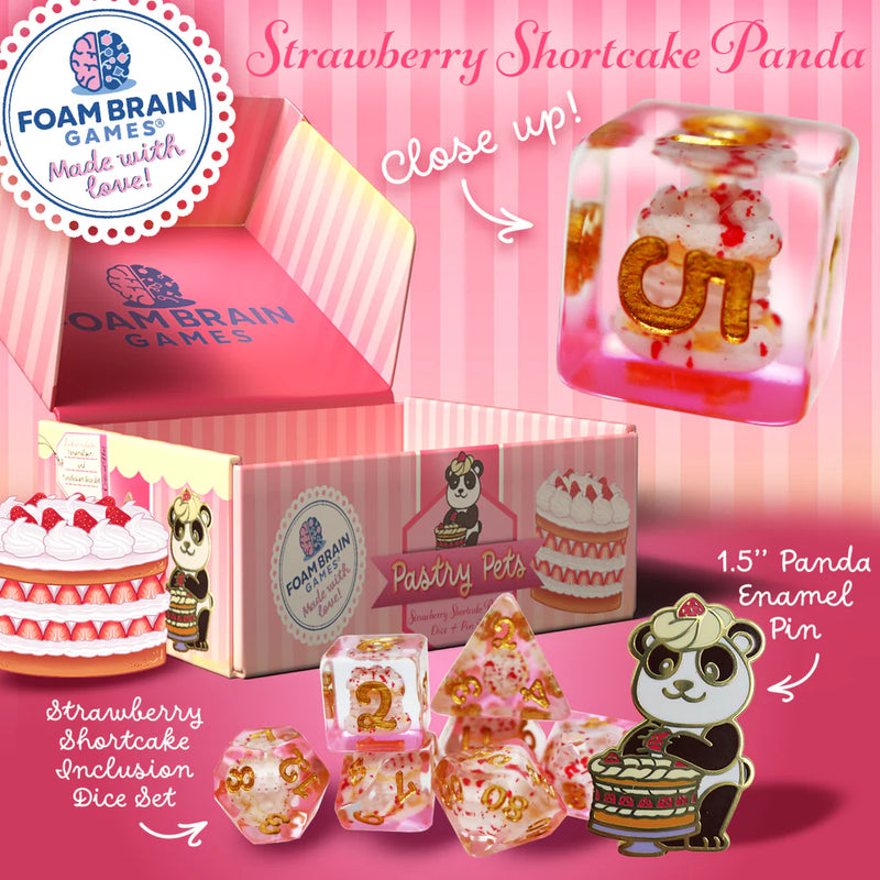 Pastry Pets: Pin & RPG Dice Set