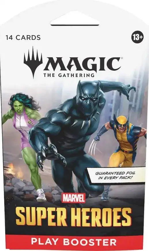 Marvel Super Heroes Sleeved Play Booster Packs