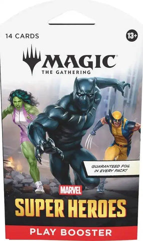 Marvel Super Heroes Sleeved Play Booster Packs