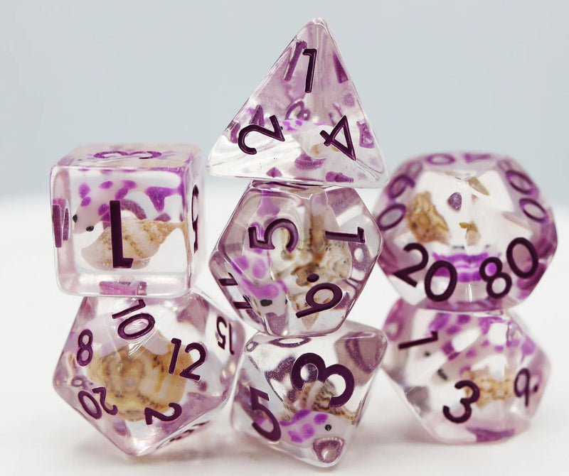 Purple Koi Dice
