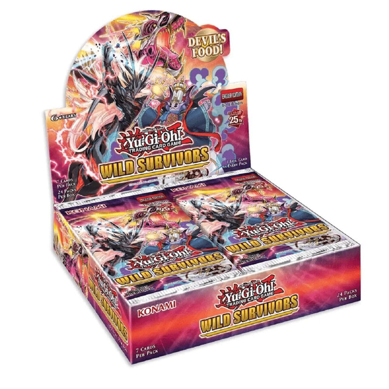 Yu-Gi-Yoh! TCG Wild Survivors Booster Display