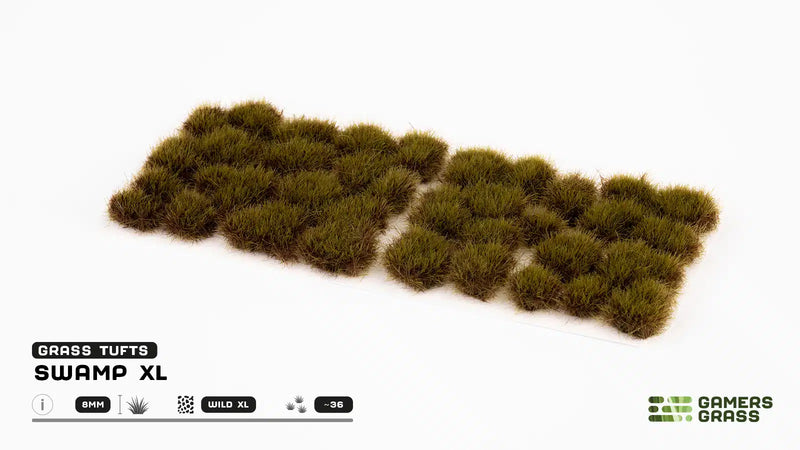 Gamers Grass Tufts: Tufts- Swamp XL 8mm- Wild XL