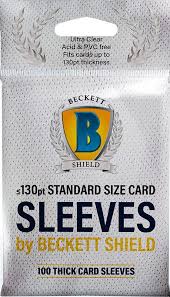Standard Size Collectible Card Sleeves