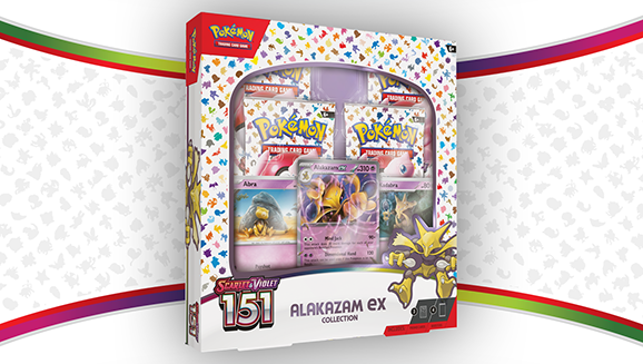 Pokemon 151: Alakazam ex Collection Box