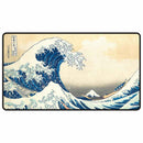 Black Stitched Playmat: The Great Wave Off Kanagawa