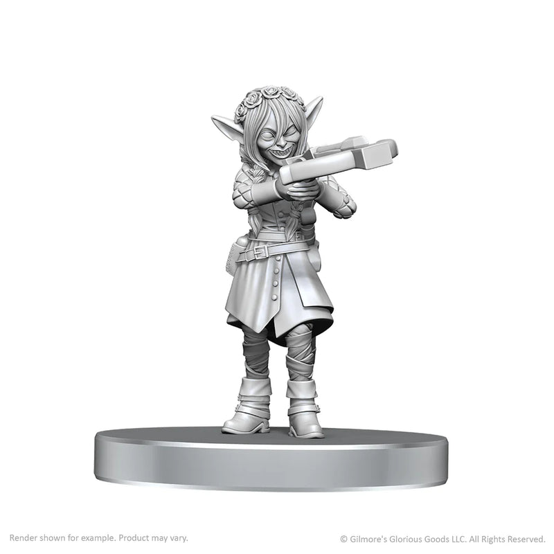 Critical Role Unpainted Miniatures: Veth Brenatto & Nott the Brave