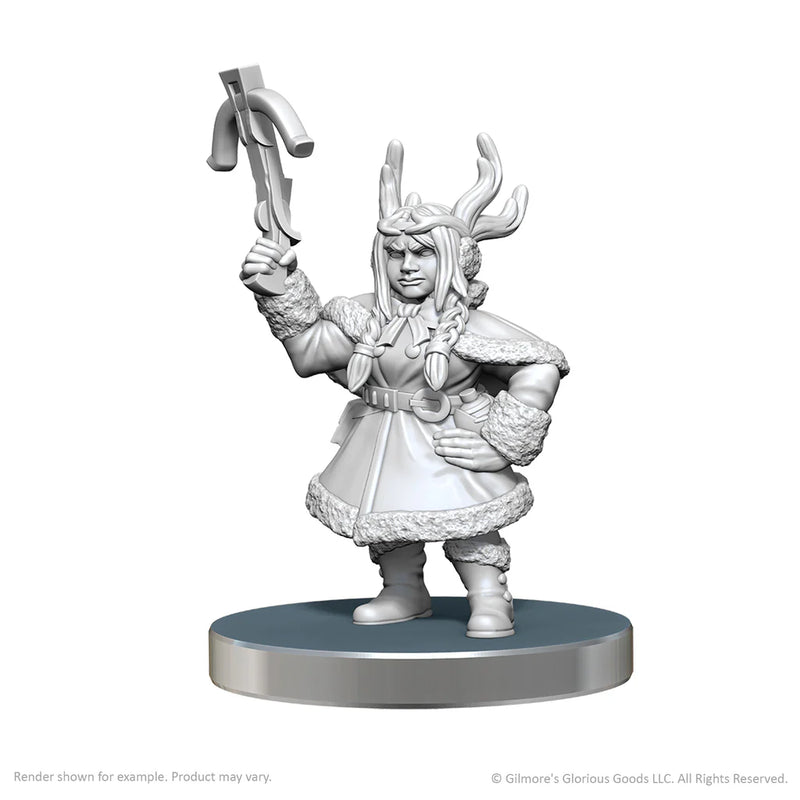 Critical Role Unpainted Miniatures: Veth Brenatto & Nott the Brave