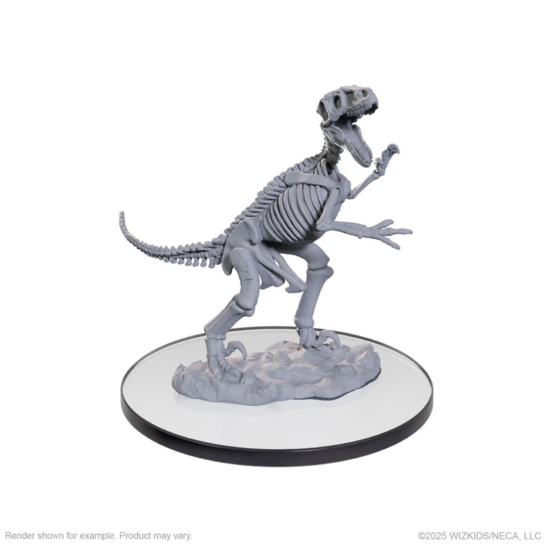 Wizkids Deep Cuts Miniatures: Unpainted Minis - Skeletal Raptor