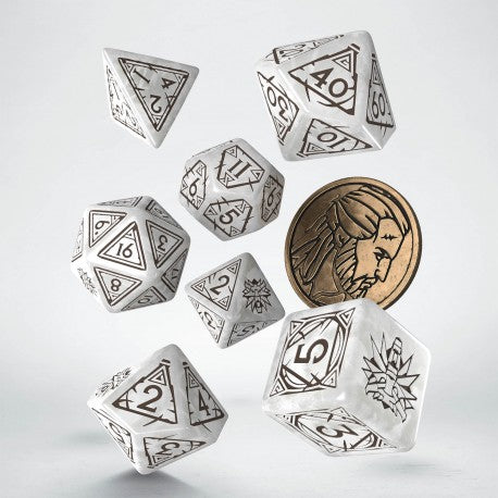 The Witcher Dice Set - Geralt, The White Wolf