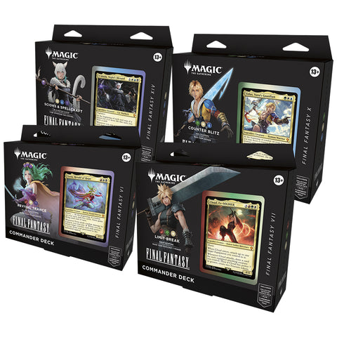 MAGIC THE GATHERING: FINAL FANTASY COMMANDER DECKS