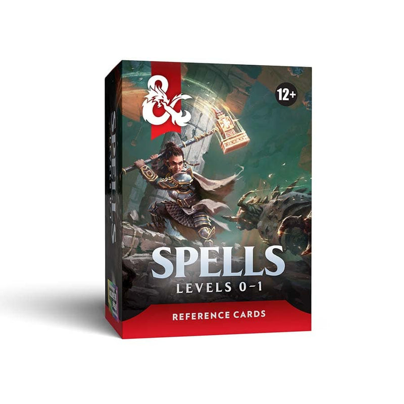 Dungeons & Dragons Reference Cards: Spells 1 - Levels 0-1