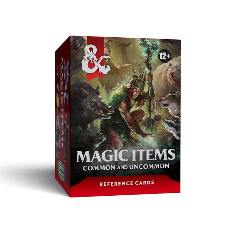 Dungeons & Dragons Reference Cards: Magic Items- Common and Uncommon