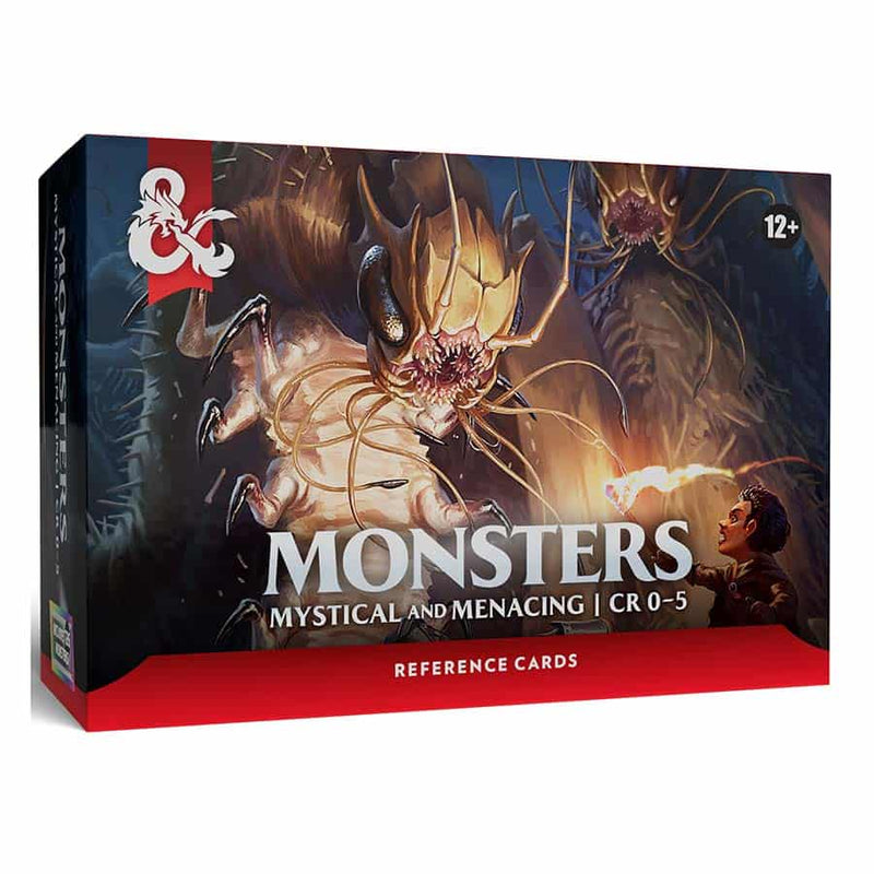 Dungeons & Dragons Reference Cards: Monster- Mystical and Menacing