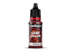 Scarlet Red Vallejo Game Color