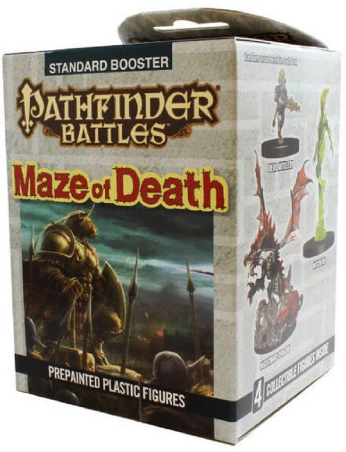 Pathfinder Battles Maze of Death Miniatures Booster Box