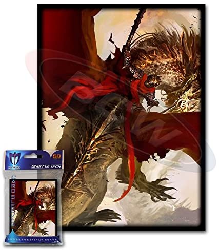 Crimson Rider Dragon Deck Protectors 50ct
