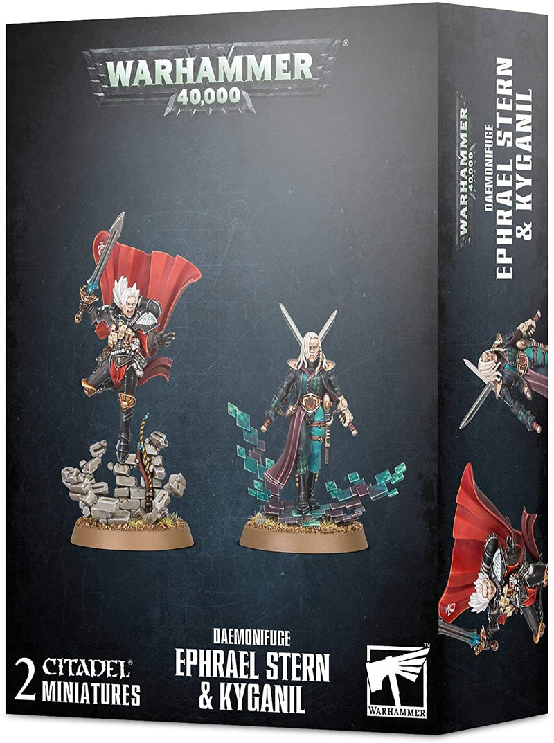 WARHAMMER 40K- DAEMONIFUGE EPHRAEL Stern & KYGANIL